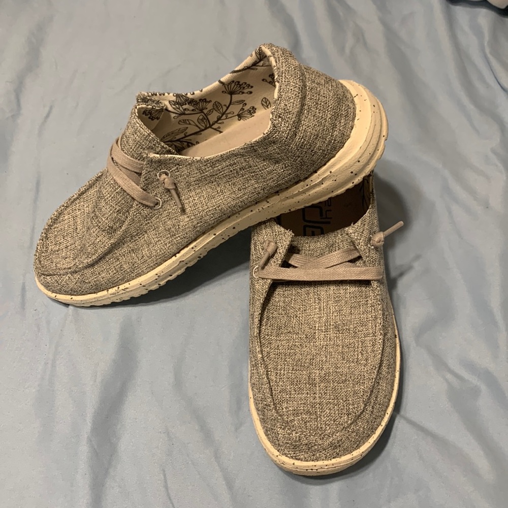 Grey heather HeyDudes